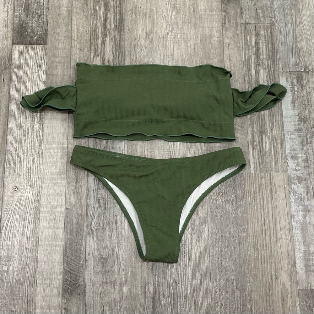 Ribbed Bikini - image 1